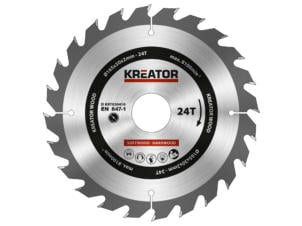 Kreator KRT020410 cirkelzaagblad 165mm 24T hout