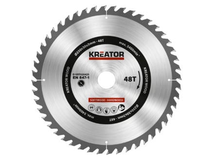 Kreator KRT020425 cirkelzaagblad 250mm 48T hout 1
