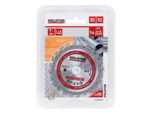 Kreator KRT020500 lame de scie circulaire universelle 85mm 24D