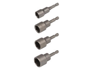 Kreator KRT062500 tournevis à douille magnétique 4 pièces
