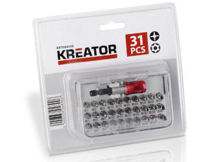 Kreator KRT064550 bitset PZ/TX 31-delig 1