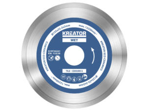 Kreator KRT080201 Eco disque diamant 125x2x22,23 mm eau 3 pièces