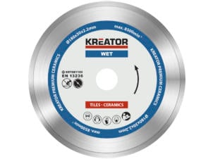 Kreator KRT081103 Premium disque diamant 180x2,2x30 mm eau
