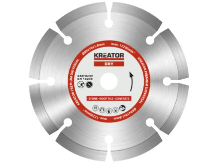 Kreator KRT082100 Premium disque diamant 89x1,8x10 mm