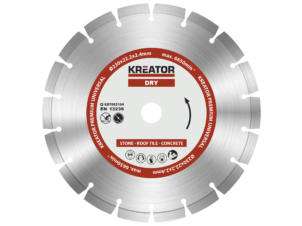 Kreator KRT082104 Premium diamantschijf 230x2,4x22,2 mm droog