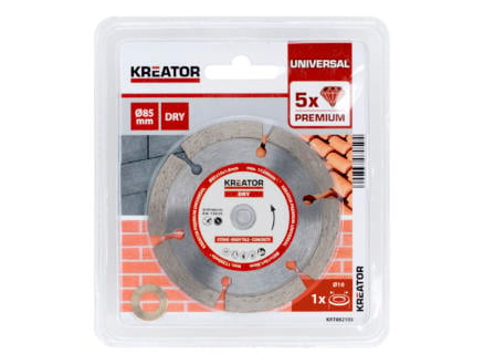 Kreator KRT082105 Premium disque diamant 85x1,8x10 mm 1