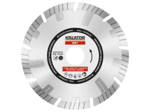 Kreator KRT084101 disque diamant béton 125x2x22,2 mm sec