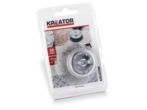 Kreator KRT150102 brosse soucoupe 50mm acier