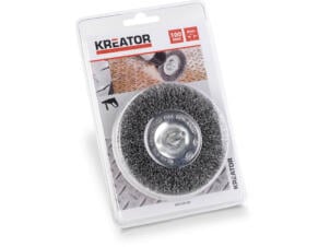 Kreator KRT150109 brosse circulaire 10cm acier