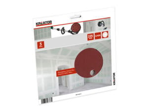 Kreator KRT232011 excentrische schuurschijven K400 225mm 5 stuks