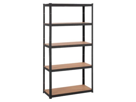 Kreator KRT674002 opbergrek 180x90x40 cm metaal/hout