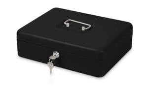 Kreator KRT691301 geldkoffer met muntcompartimenten 30x24x9 cm