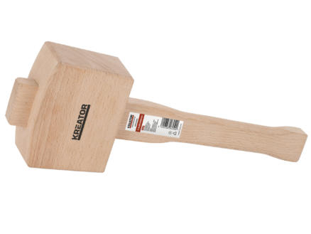 Kreator KRT905005 houten hamer 11,4cm 1