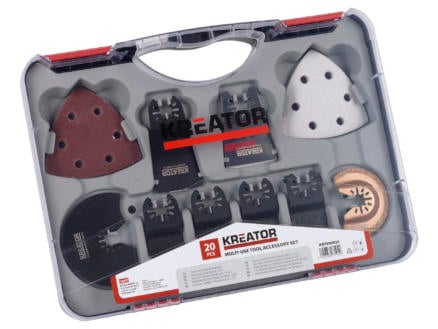 Kreator KRT990050 set d'accessoires multitool 1