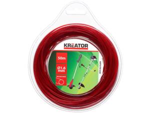 Kreator KRTGTR1650 fil rond pour coupe-bordures 1,6mm 50m