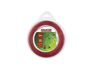Kreator KRTGTR2050 fil rond pour coupe-bordures 2mm 50m