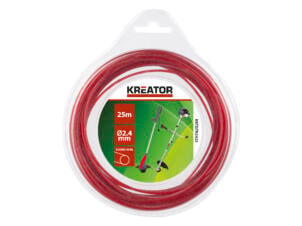 Kreator KRTGTR2425 trimmerdraad rond 2,4mm 25m