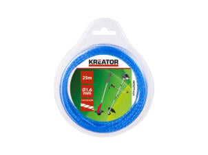 Kreator KRTGTT1650 fil tressé pour coupe-bordures 1,6mm 50m