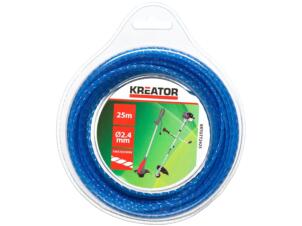 Kreator KRTGTT2425 trimmerdraad gedraaid 2,4mm 25m