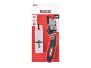 Kreator KRTH00201 Heavy Duty cutter de poche pliant 18mm