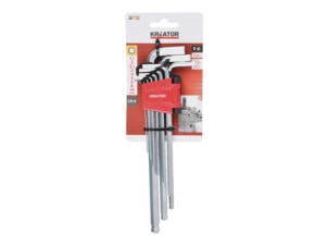 Kreator KRTH21802 clé à six pans longue bp 1,5-10 mm set de 9