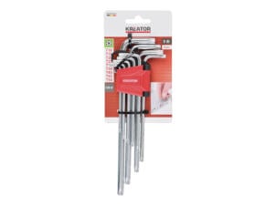 Kreator KRTH21803 clé à six pans longue TX 1,5-10 mm set de 9