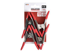 Kreator KRTH40501 pinces-étau 100mm métal 4 pièces