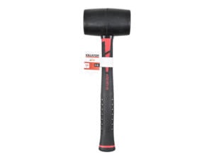 Kreator KRTH90702 rubber hamer 700g glasvezel zwart