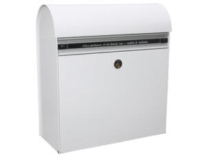 Allux KS 200 boîte aux lettres acier galvanisé blanc