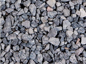 Kalksteenslag grind 6,3-14 mm 40kg grijs
