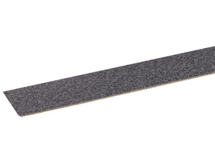Kantenband 50m x 24mm donker punt grijs 1