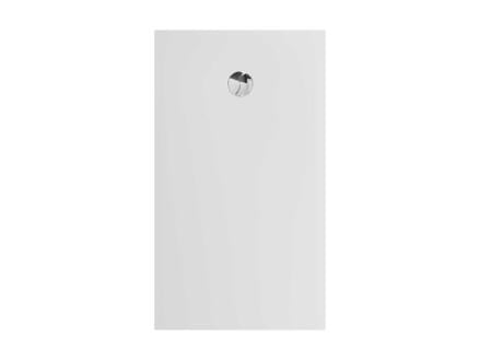 Allibert Karbon receveur de douche rectangle 140x80x2,9 cm blanc mat