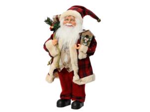 Kerstman 45cm rood
