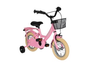 Kinderfiets 12" roze