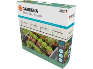 Gardena Kit d'arrosage Micro-Drip pour parterres et potagers surélevés
