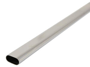 Mack Kleerkastbuis wit 90cm 30x15x0,8 mm
