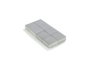 Klinkers chanfreinés 20x20x6 cm gris