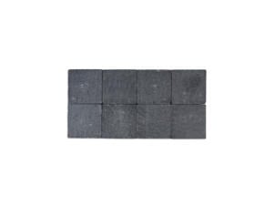 Klinkers in-line 20x20x6 cm noir