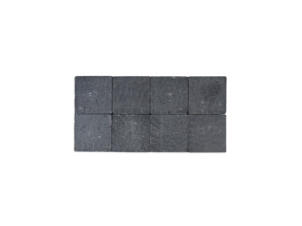 Klinkers in-line 20x20x6 cm zwart
