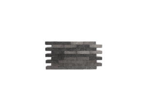 Klinkers in-line 20x5x6 cm gris-noir