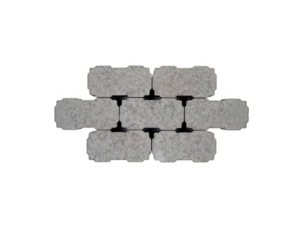 Klinkers perméables à l'eau 22x11x6 cm gris 1