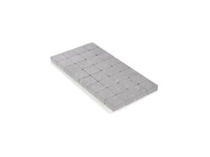 Klinkers tambourinés 10x10x4 cm gris