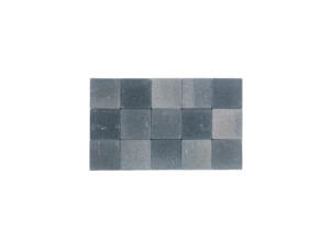 Klinkers velling 15x15x6 cm grijs en zwart