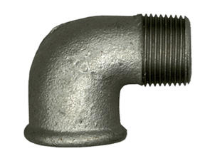 Saninstal Knie 90° MF 3/8" verzinkt