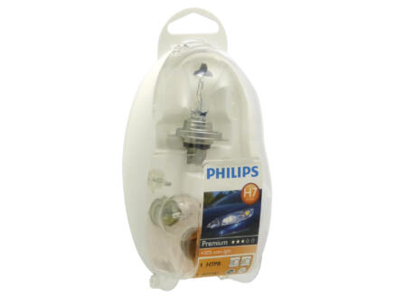 Philips Koffer reservelampen EasyKit H7 1