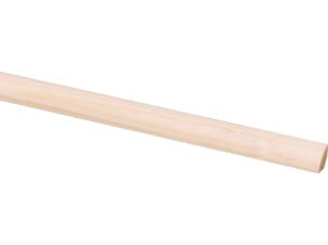 Kwartronde lat 11x11 mm 270cm grenen