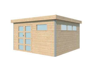 Woodlands Kyoto III tuinhuis 385x385x235 cm hout isolatieplaten
