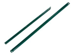 Giardino L-steunpaal 200x2,5 cm groen