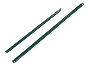 Giardino L-steunpaal 225x2,5 cm groen