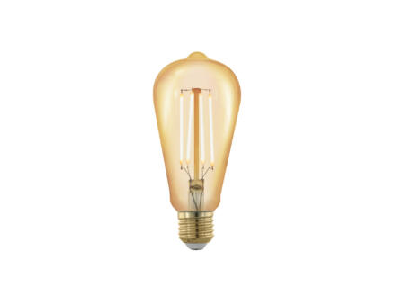 Eglo LED Edison-lamp filament E27 4W 6,4cm dimbaar 1